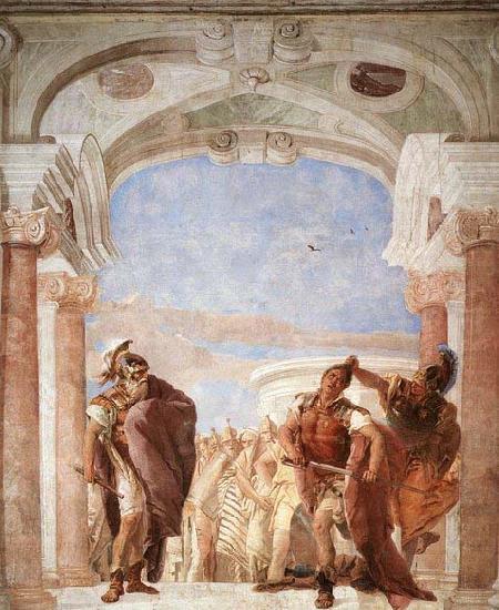 The Rage of Achilles, Giovanni Battista Tiepolo